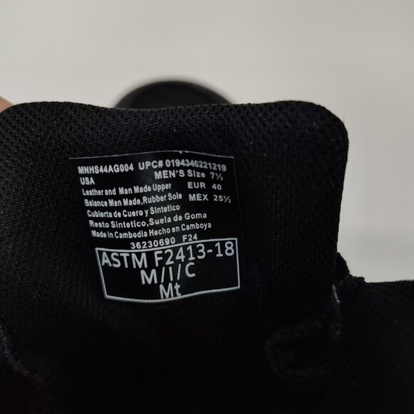 Herman Survivors Castle Carbon Safety Toe Work Shoes Men's 7.5 ASTM F2413-18 NIB - Picture 9 of 10